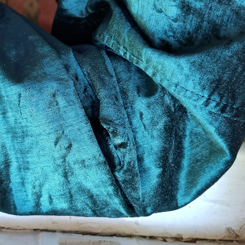 FP Velvet "Walk With You" Wide-Leg Trousers in Jade π - Picture 6 of 8